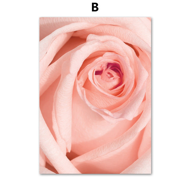 Quadro fenicottero e fiori