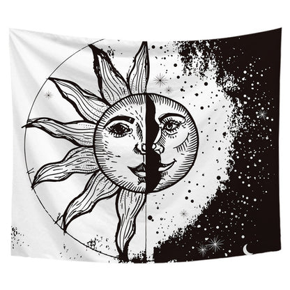 Tappeto Sole Luna Stelle