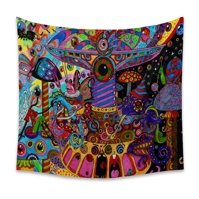 Tappezzeria stile hippie