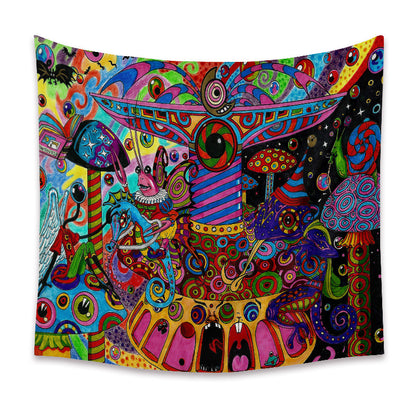 Tappezzeria stile hippie