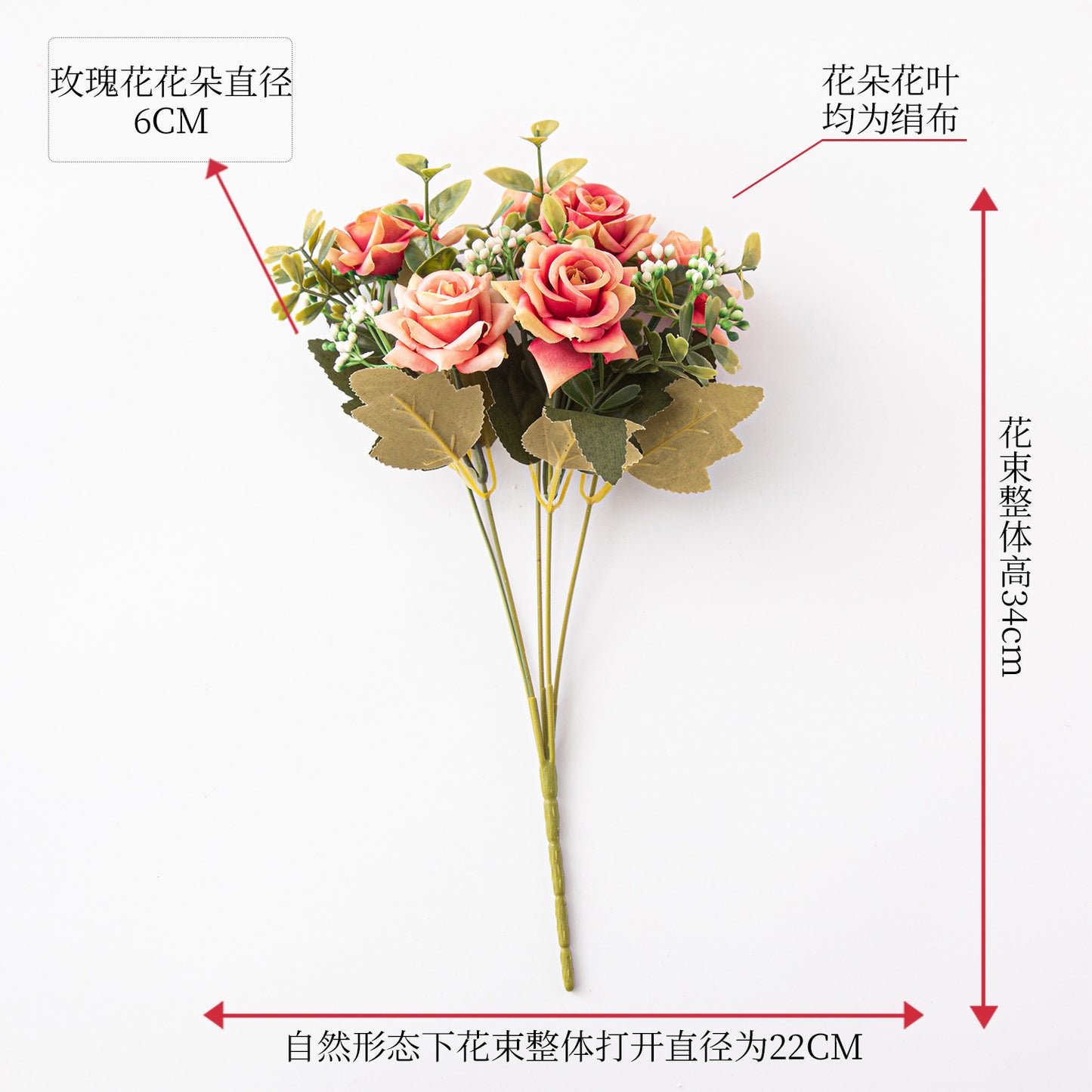 Fiori artificiali seta