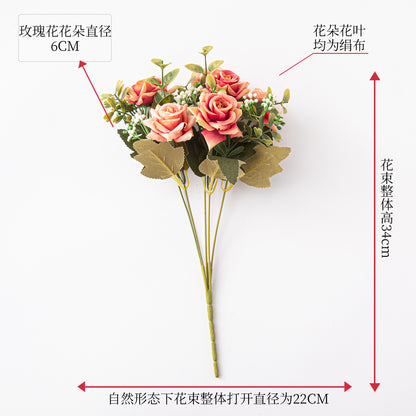 Fiori artificiali seta
