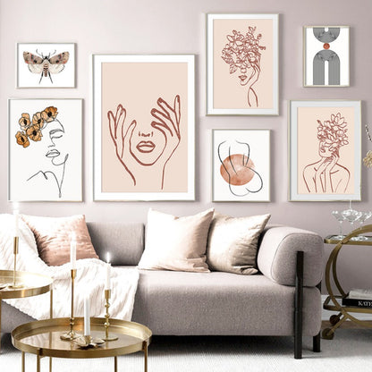 Quadro spray senza cornice