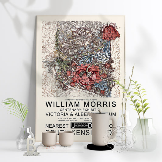 Poster Composizione floreale decorativa