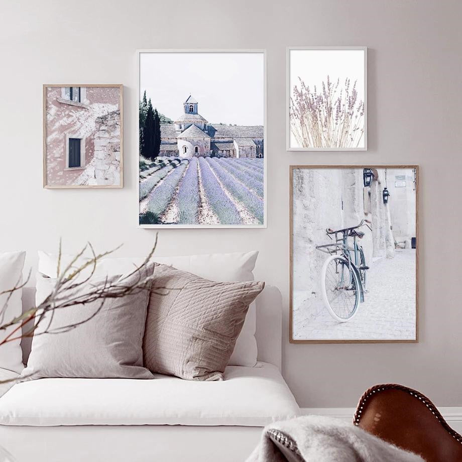 Poster Campo Lavanda