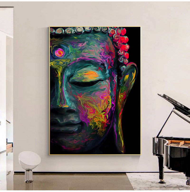 Quadro Buddha astratto