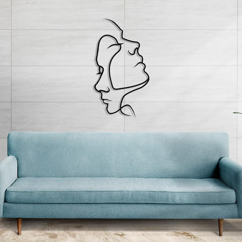 Silhouette Coppia Astratta
