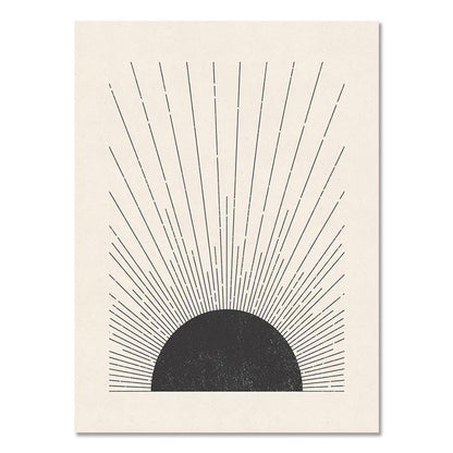 Poster Astratto Bohemiano