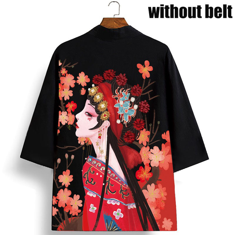 Cardigan Stampa Ukiyo-e