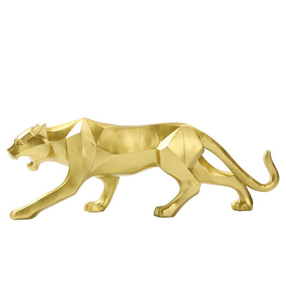 Statuetta leopardo