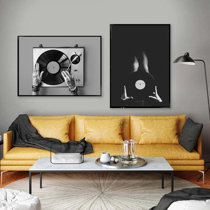 Poster musica vinyl