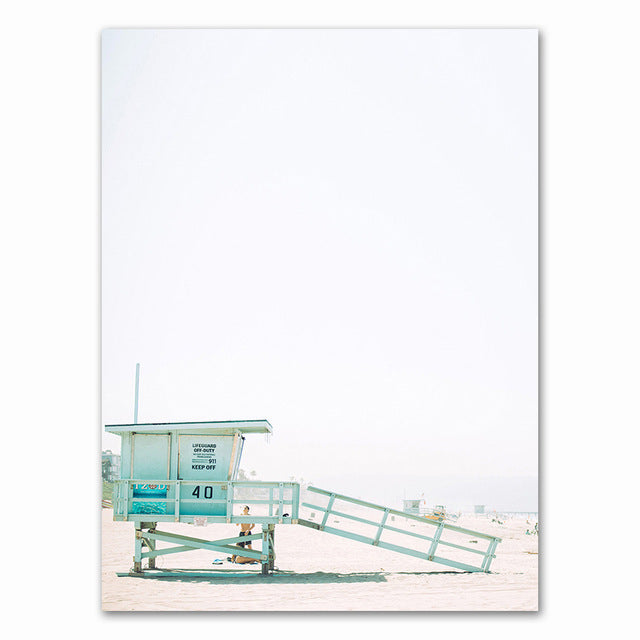 Quadro tela onda surf