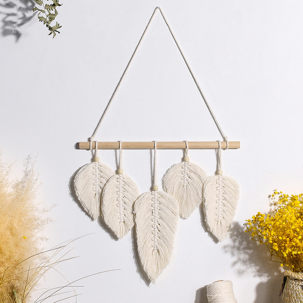 Arazzo cotone foglie