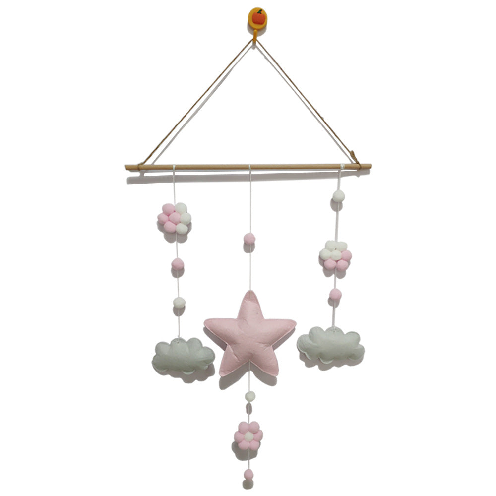 Decorazione stella e nuvola