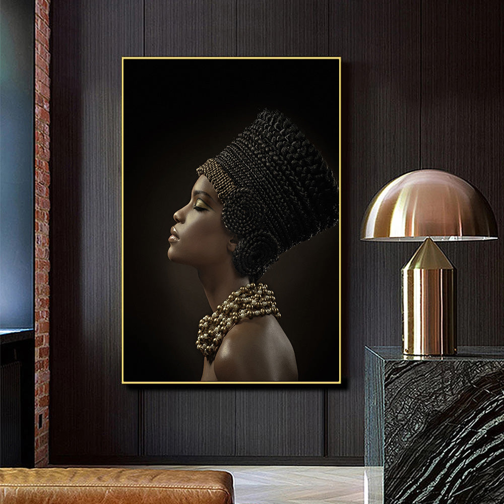 Quadro donna africana