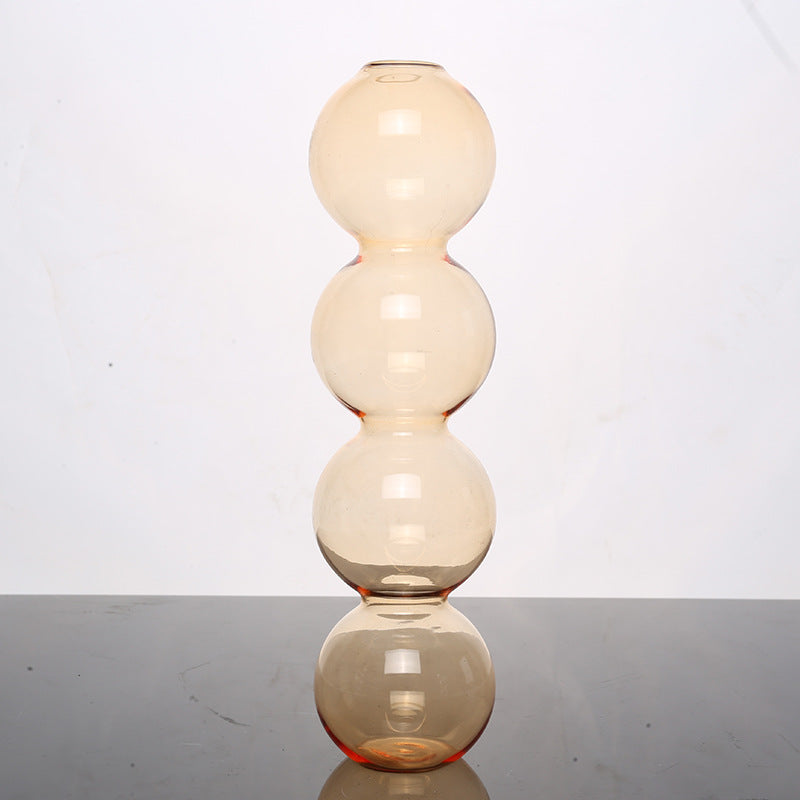 Vaso sferico in vetro