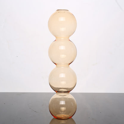 Vaso sferico in vetro