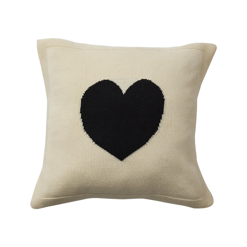Cuscino bianco-nero