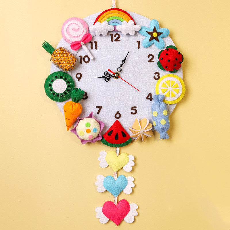 Orologio da parete Spazio tema bambini
