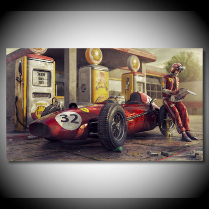 Quadro auto vintage