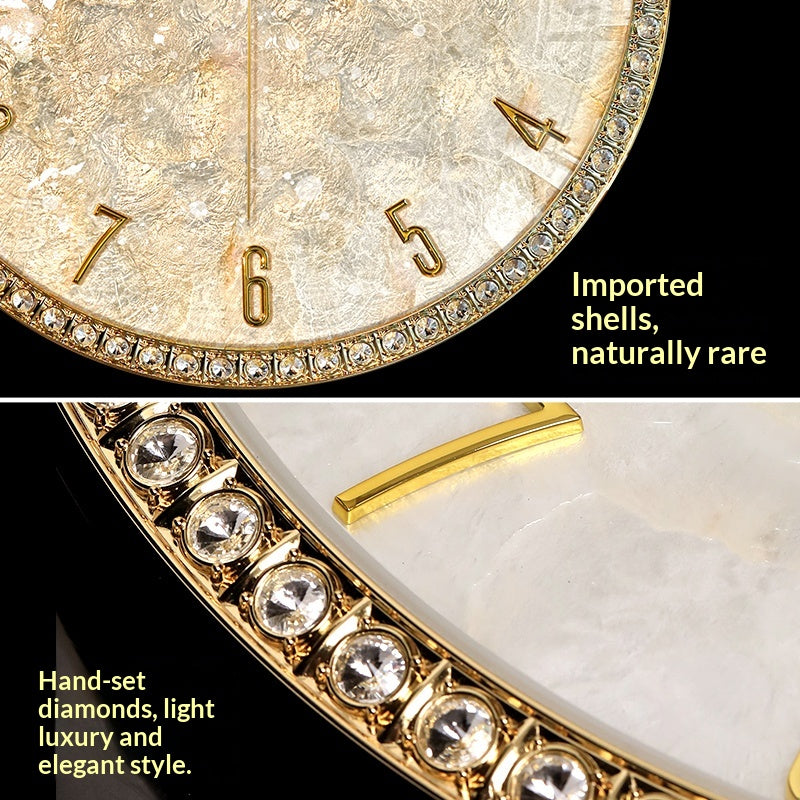 Orologio da parete Cristalli lussuosi