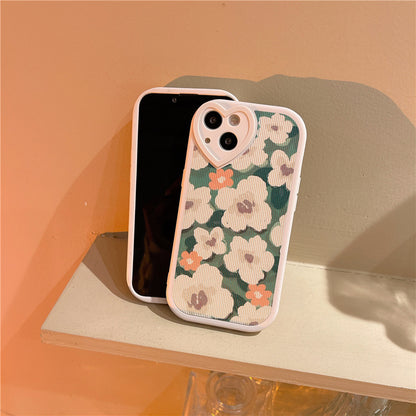 Custodia Telefono Fiori Dipinti