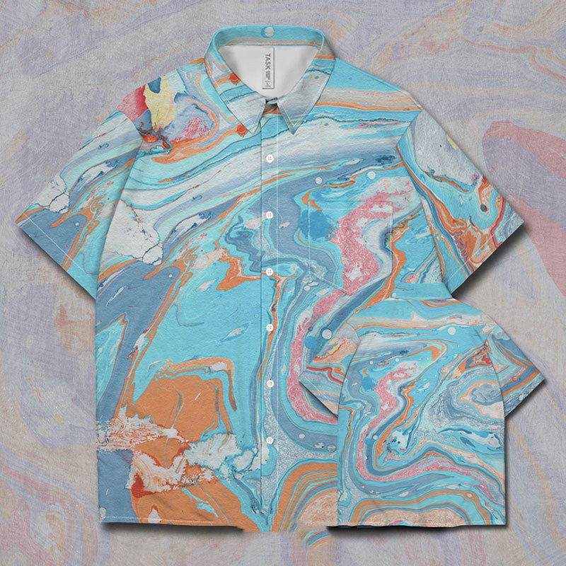 T-shirt tie-dye stampa