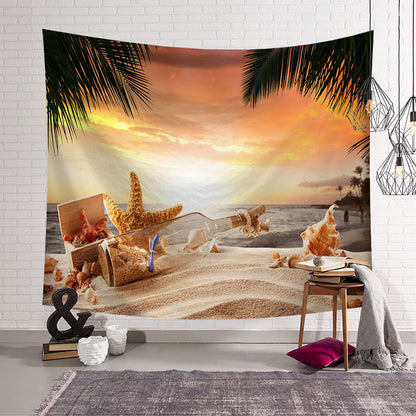 Tappezzeria tema spiaggia e palme
