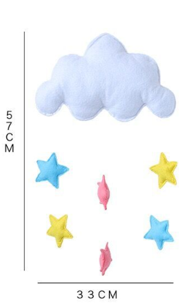 Mobile stelle e nuvole
