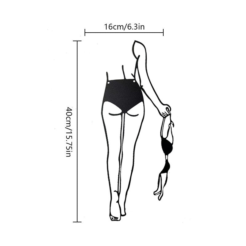 Quadro in ferro astratto