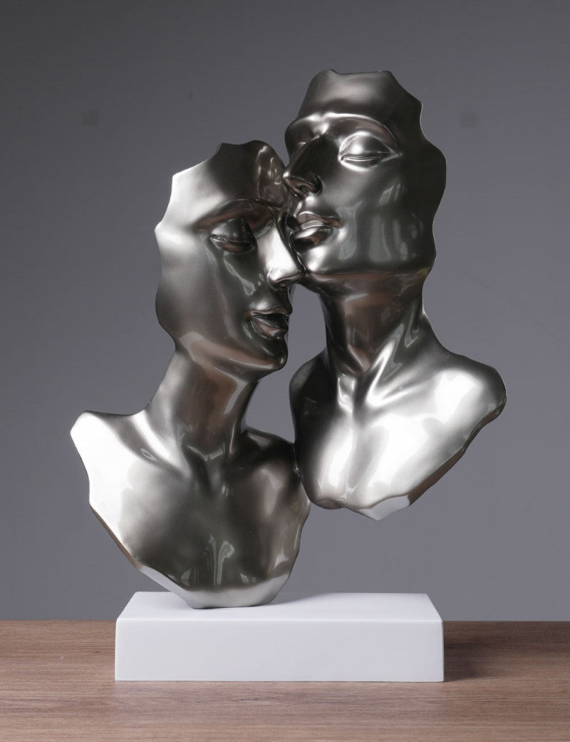 Figurina coppia ritratto