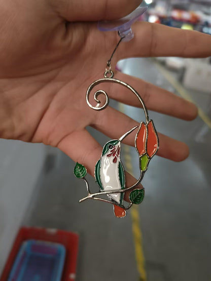 Ciondolo Colibri Vetro