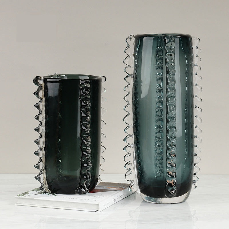 Vaso Spirale Grigio-Verde