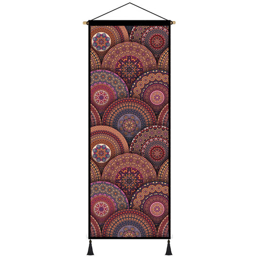 Quadro su tela Mandala indiani colorati