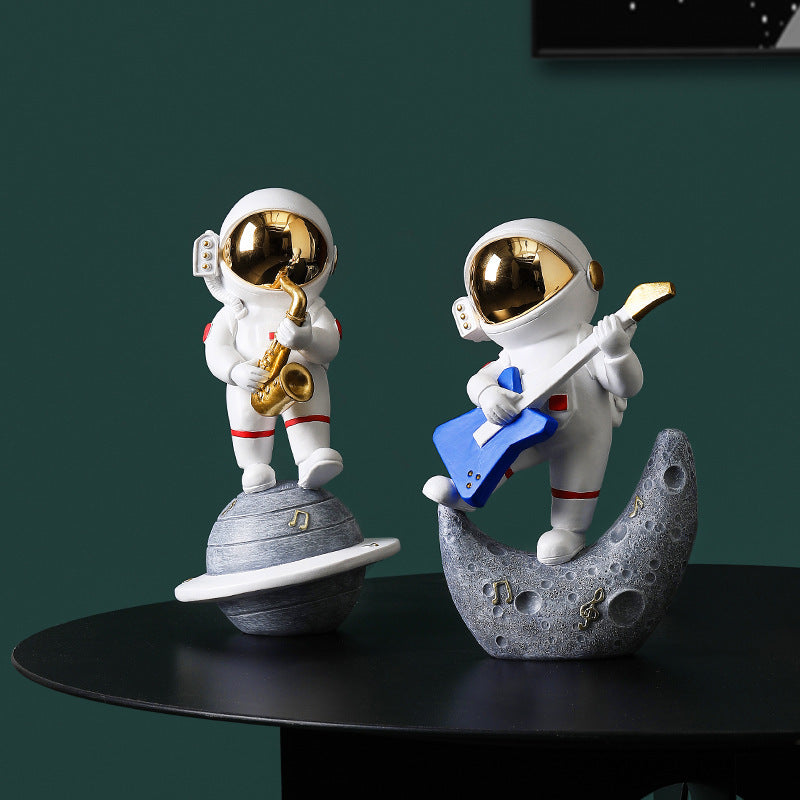 Figurina astronauta resina