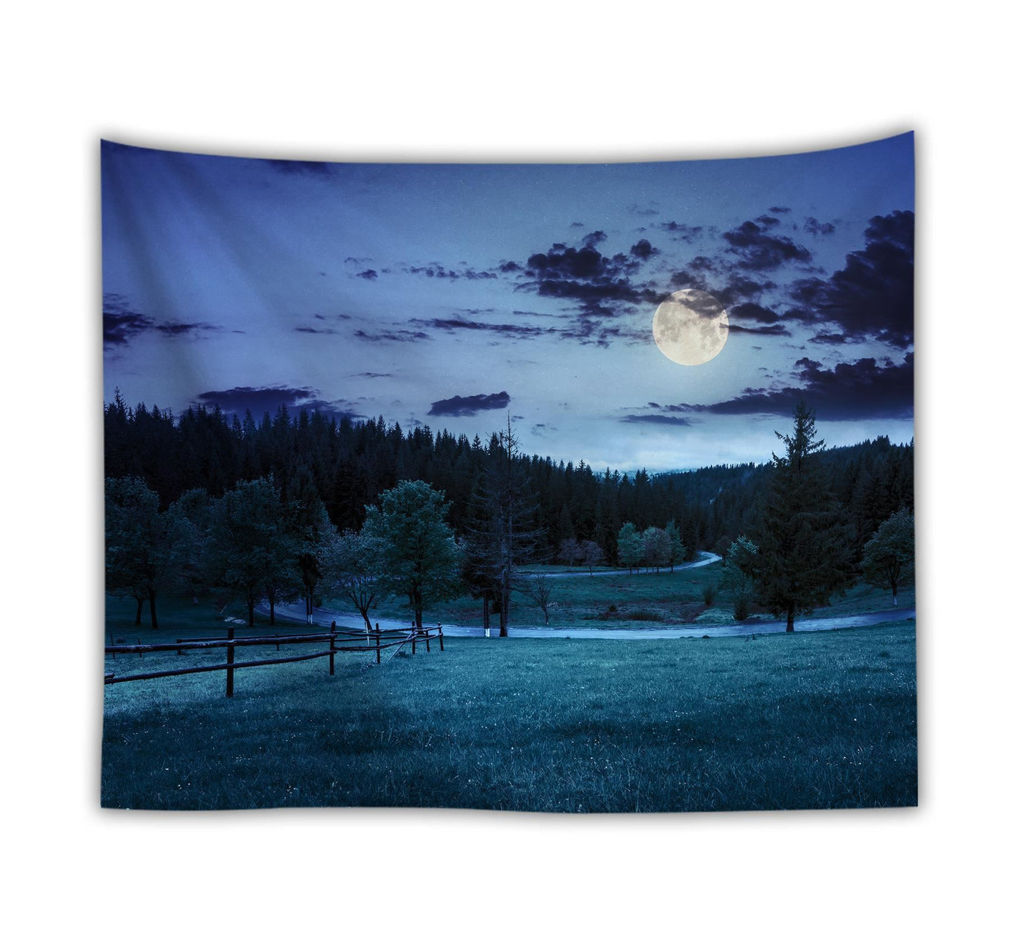 Tappeto luna oceano
