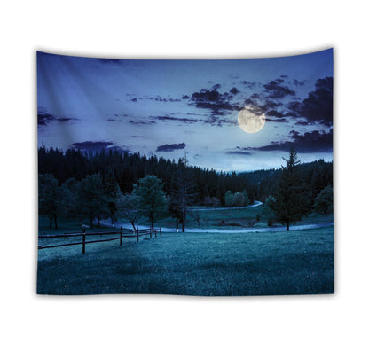 Tappeto luna oceano