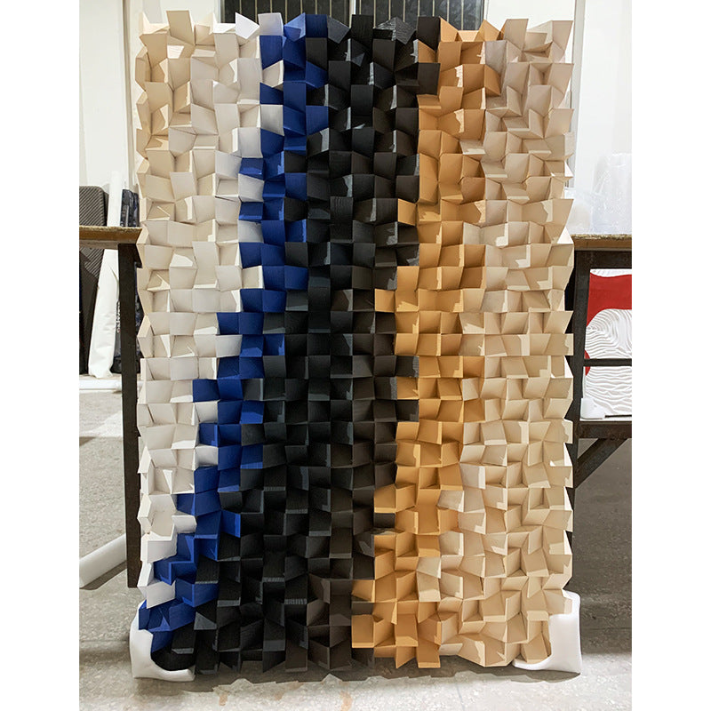 Quadro mosaico legno