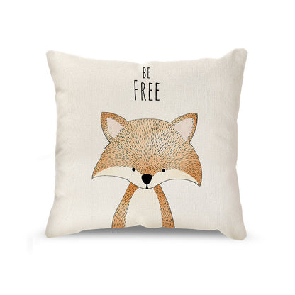 Federa cuscino leone cartoon