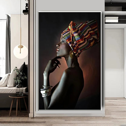 Quadro Donna con Gioielli