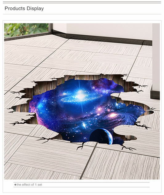 Adesivo murale Pianeti e galassia