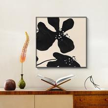 Quadro orchidea bianco nero