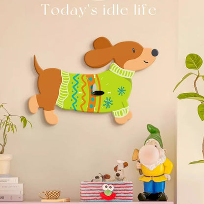 Orologio da parete cane bassotto