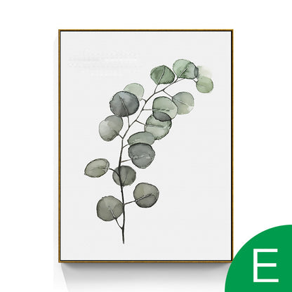 Quadro foglie verdi