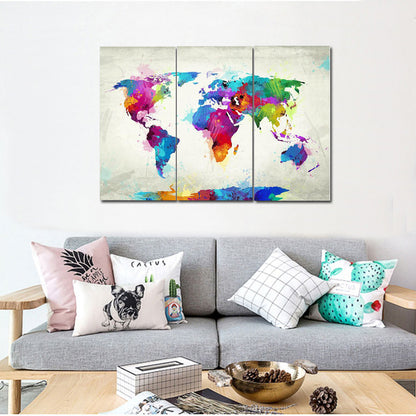 Quadro astratto acquerello