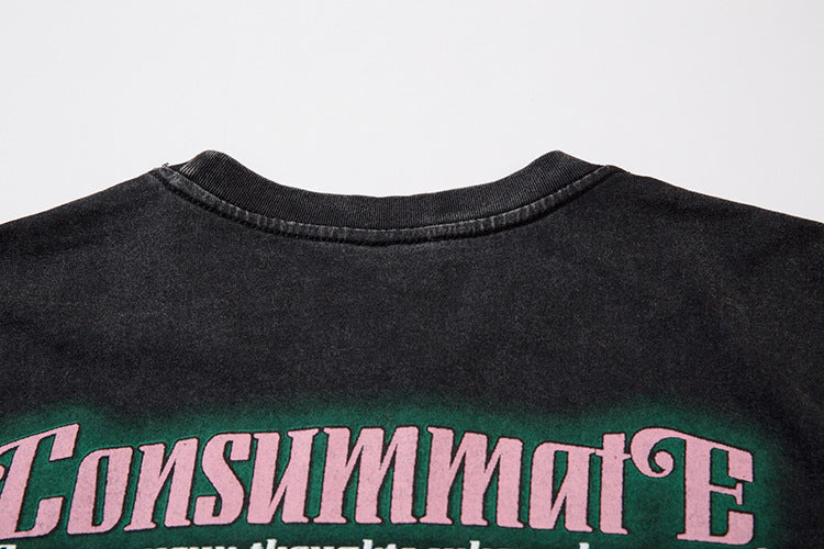 T-shirt Uomo Stampa Dipinta