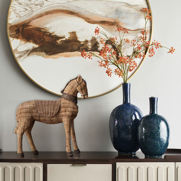 Cavallo decorativo nordico