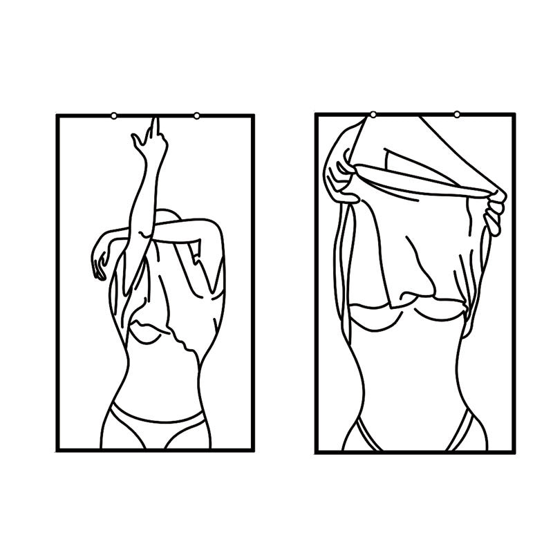 Quadro corpo femminile