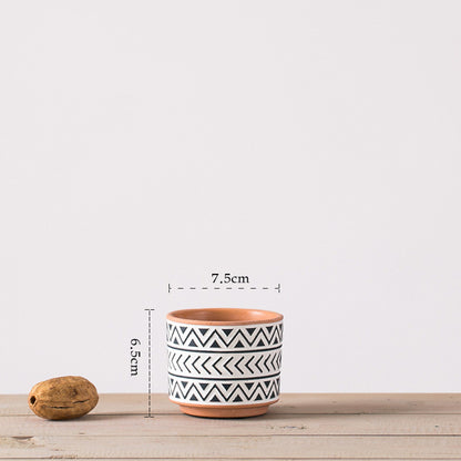 Vasi geometrici in ceramica