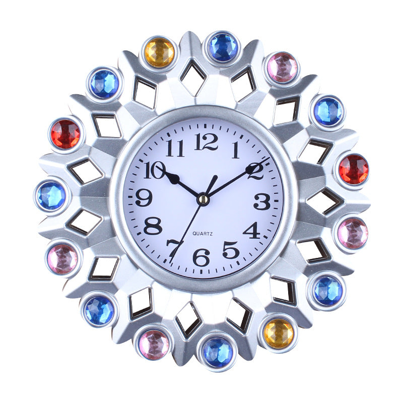 Orologio da parete Cristalli ornamentali